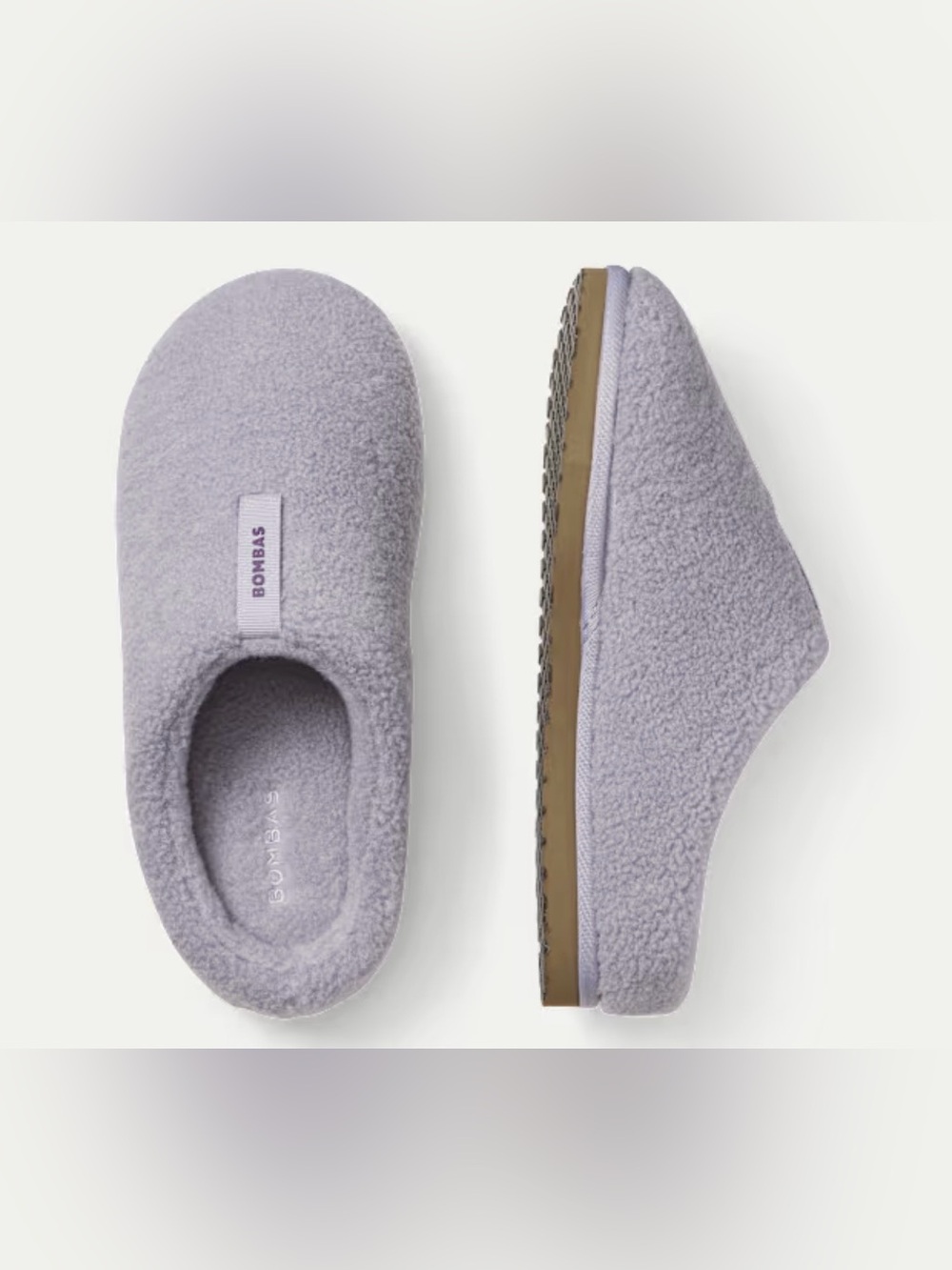 Bombas Women's Plush Sunday Slipper lavender